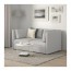 VALLENTUNA 2-местный модульный диван-кровать Оррста светло-серый