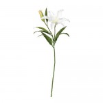 SMYCKA цветок искусственный лилия/белый 85 cm