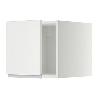 МЕТОД Верхний шкаф - Нодста белый/алюминий, белый МЕТОД Верхний шкаф - Нодста белый/алюминий, белый