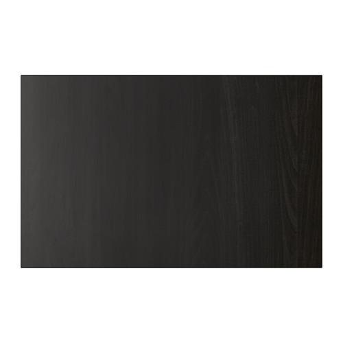 ЛАППВИКЕН Дверь/фронтальная панель ящика - черно-коричневый