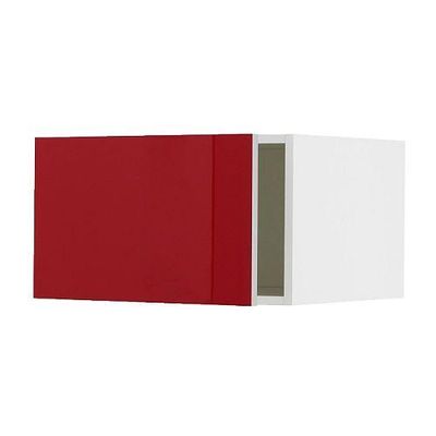 ФАКТУМ Верх шкаф на холодильн/морозильн - Абстракт красный, 60x35 см