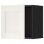 МЕТОД Шкаф навесной - под дерево черный, Сэведаль белый, 40x40 см