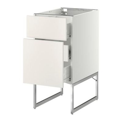 МЕТОД / ФОРВАРА Наполн шк 2 фрнт/3 средн ящ - 40x60x60 см, Веддинге белый, белый