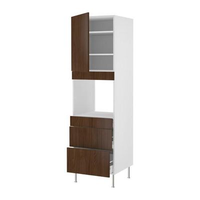 ФАКТУМ Вск шк д кмбнц дхвк+3 ящ - Валла под грецкий орех, 60x211 см