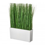 FEJKA искусственное растение и кашпо трава 7x43 cm