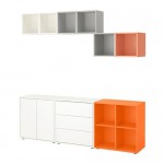 ЭКЕТ Комбинация шкафов с ножками - разноцветный