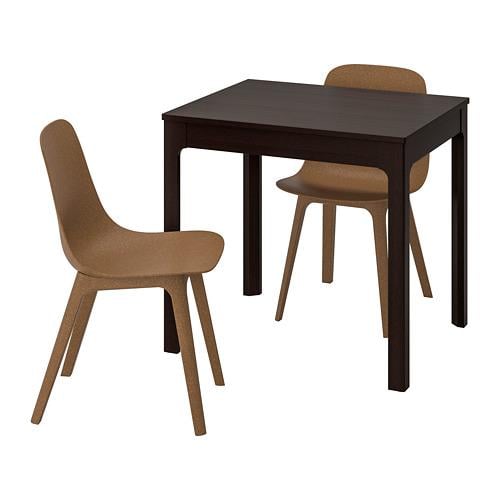EKEDALEN/ODGER стол и 2 стула
