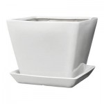 ТРОССО Горшок цветочный с поддоном