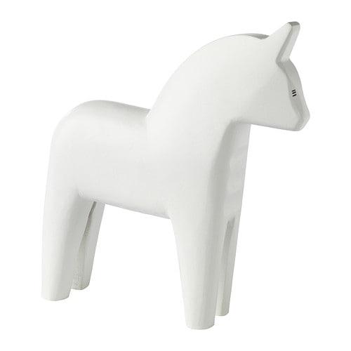 ФИНАНСИЭЛЛ Украшение, лошадь - белый