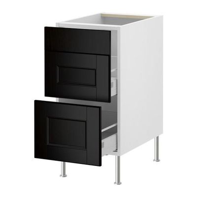 ФАКТУМ Напольный шкаф д/мусорн контейнеров - Рамшё черно-коричневый ФАКТУМ Напольный шкаф д/мусорн контейнеров - Рамшё черно-коричневый