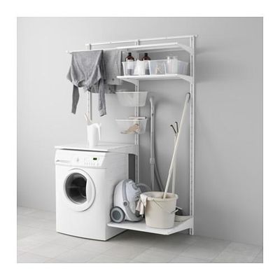 АЛЬГОТ Настенная шина/полки/сушилка АЛЬГОТ Настенная шина/полки/сушилка