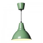 ФОТО Подвесной светильник - зеленый, 25 см