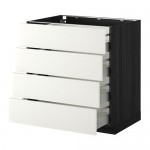 METOD/MAXIMERA напольн шкаф 4 фронт панели/4 ящика METOD/MAXIMERA напольн шкаф 4 фронт панели/4 ящика