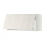 МЕТОД Горизонтальный навесной шкаф - 80x40 см, Росдаль белый ясень, белый МЕТОД Горизонтальный навесной шкаф - 80x40 см, Росдаль белый ясень, белый