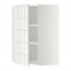 METOD угловой навесной шкаф с полками белый/Гэррестад белый 67.5x68.3x100 cm