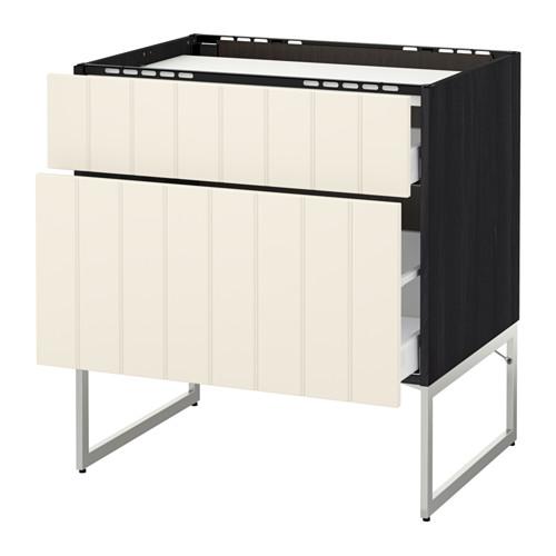 МЕТОД / МАКСИМЕРА Напольн шкаф/2фронт пнл/3ящика - -, Хитарп белый с оттенком, 80x60x60 см МЕТОД / МАКСИМЕРА Напольн шкаф/2фронт пнл/3ящика - -, Хитарп белый с оттенком, 80x60x60 см