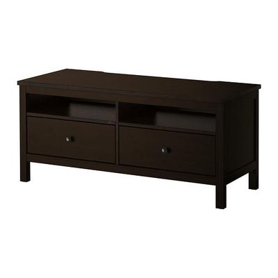 ХЕМНЭС Тумба под ТВ - черно-коричневый ХЕМНЭС Тумба под ТВ - черно-коричневый