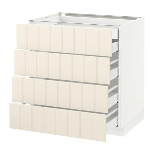 МЕТОД / МАКСИМЕРА Нплн шк 4фрнт/2нзк/3срд ящ - белый, Хитарп белый с оттенком, 80x60 см МЕТОД / МАКСИМЕРА Нплн шк 4фрнт/2нзк/3срд ящ - белый, Хитарп белый с оттенком, 80x60 см