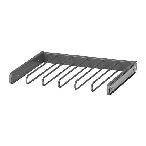 KOMPLEMENT выдвижная вешалка для брюк темно-серый KOMPLEMENT выдвижная вешалка для брюк темно-серый