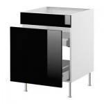 ФАКТУМ Напольн шк под мойку с ящ/1 дврц - Абстракт черный ФАКТУМ Напольн шк под мойку с ящ/1 дврц - Абстракт черный