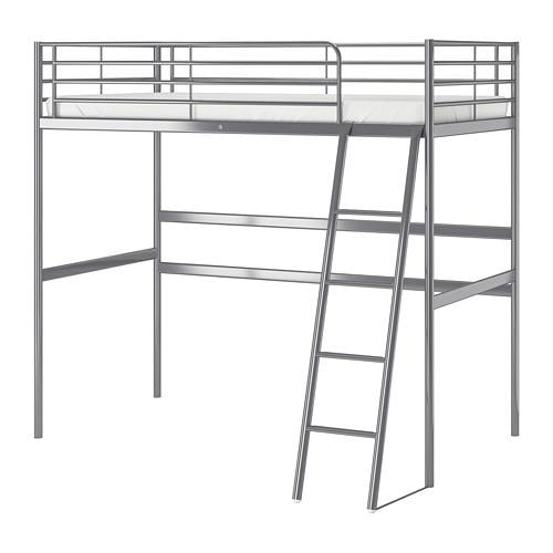 ikea black loft bed