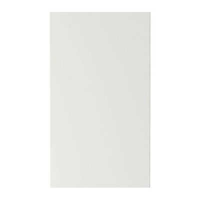 АБСТРАКТ Дверь - глянцевый белый, 40x195 см