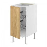 ФАКТУМ Напольный шкаф с проволочн ящиками - Норье дуб, 60 см ФАКТУМ Напольный шкаф с проволочн ящиками - Норье дуб, 60 см