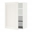 METOD шкаф навесной с сушкой белый/Сэведаль белый 60x80 см