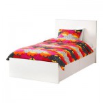 МАЛЬМ Каркас кровати+2 кроватных ящика - 120x200 см, реечное дно кровати
