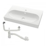 БРОВИКЕН Одинарная раковина - 80x49x10 см