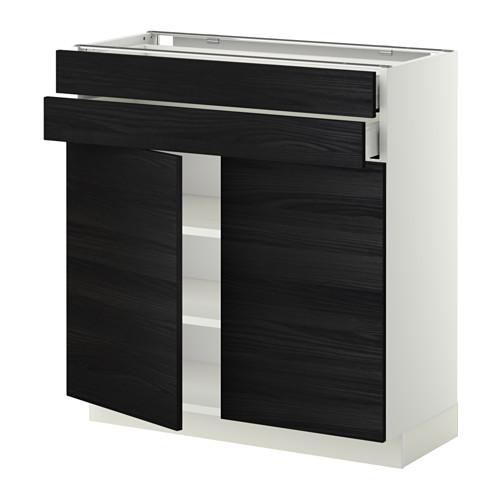 METOD/MAXIMERA напольный шкаф/2дверцы/2ящика оцинковка