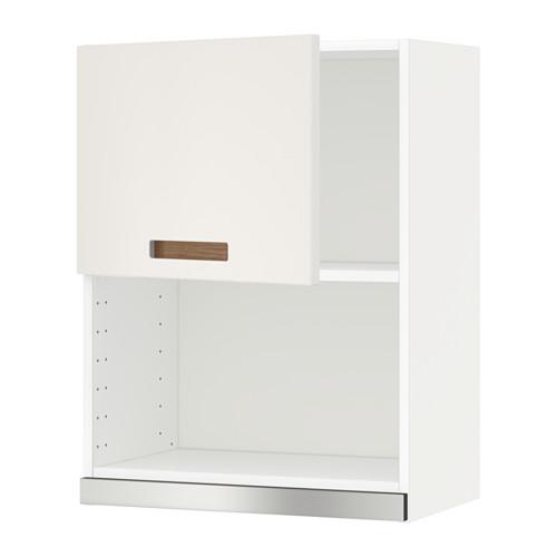 МЕТОД Навесной шкаф для СВЧ-печи - 60x80 см, Мэрста белый, белый