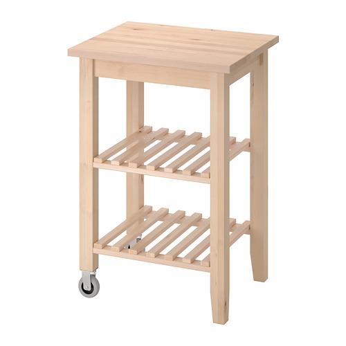 BEKVÄM tafel met wielen berken (302.403.48) - reviews, prijs, waar te