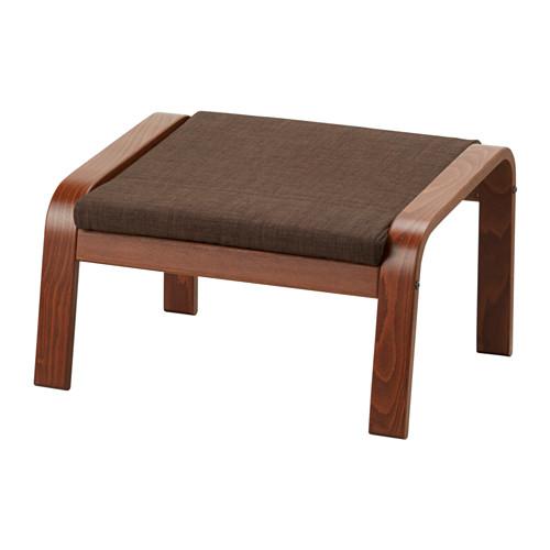 ПОЭНГ Табурет для ног - Шифтебу коричневый, Шифтебу коричневый ПОЭНГ Табурет для ног - Шифтебу коричневый, Шифтебу коричневый