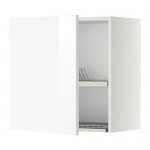 METOD шкаф навесной с сушкой белый/Рингульт белый 60x38.8x60 cm