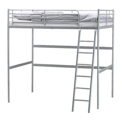 Tromso Loft Bed Frame 140x200 Cm, What Is The Weight Limit On Ikea Loft Bed