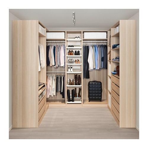Pax Corner Wardrobe 592 193 08, Corner Closet Shelves Ikea
