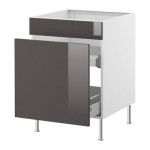 ФАКТУМ Напольн шк под мойку с ящ/1 дврц - Абстракт серый ФАКТУМ Напольн шк под мойку с ящ/1 дврц - Абстракт серый
