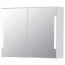 СТОРЙОРМ Зеркальн шкафчик/2дверцы/подсветка - 80x21x64 см