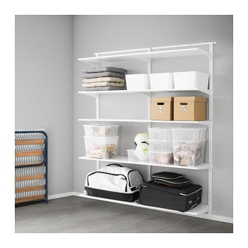 АЛЬГОТ Настенная шина/полки