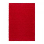 ХАМПЭН Ковер, длинный ворс - красный, 160x230 см
