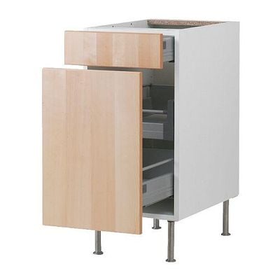 ФАКТУМ Напольн шкаф/выдвижн секц/ящик - Нексус березовый шпон, 60 см ФАКТУМ Напольн шкаф/выдвижн секц/ящик - Нексус березовый шпон, 60 см