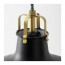 RANARP подвесной светильник черный 38 см