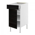 ФАКТУМ Напольн шкаф с полкой/ящиком/дверью - Гношё черный, 40 см ФАКТУМ Напольн шкаф с полкой/ящиком/дверью - Гношё черный, 40 см