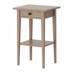 ХЕМНЭС Тумба прикроватная - серо-коричневый