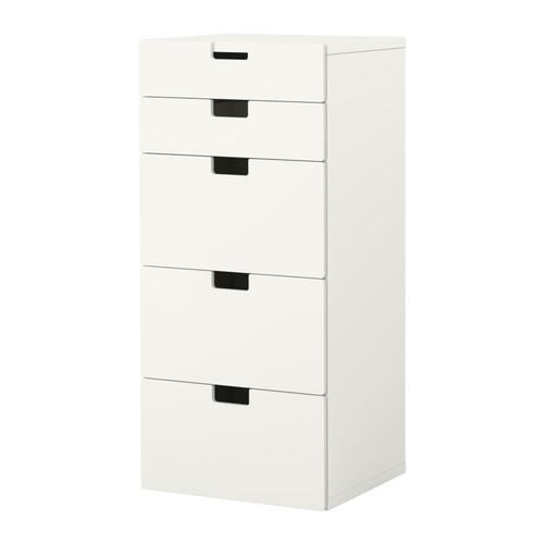 СТУВА Комбинация для хранения с ящиками - белый/белый СТУВА Комбинация для хранения с ящиками - белый/белый