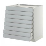 МЕТОД / МАКСИМЕРА Наполн шкаф 8 фронт/8 низк ящиков - 80x60 см, Веддинге серый, белый МЕТОД / МАКСИМЕРА Наполн шкаф 8 фронт/8 низк ящиков - 80x60 см, Веддинге серый, белый