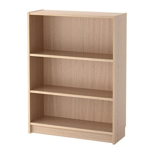 БИЛЛИ Стеллаж - дубовый шпон, беленый