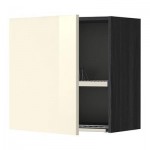 МЕТОД Шкаф навесной с сушкой - 60x60 см, Рингульт глянцевый кремовый, под дерево черный МЕТОД Шкаф навесной с сушкой - 60x60 см, Рингульт глянцевый кремовый, под дерево черный