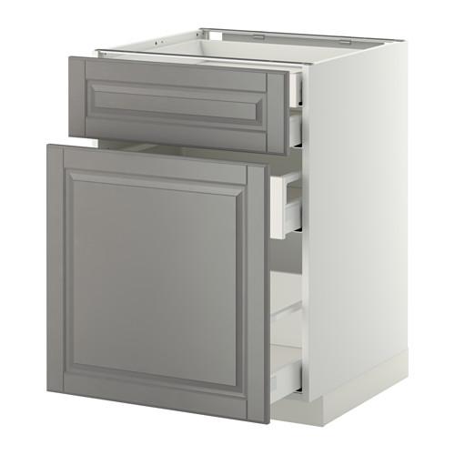 METOD/MAXIMERA напол шкаф/выд модуль/фасад/2низ ящ